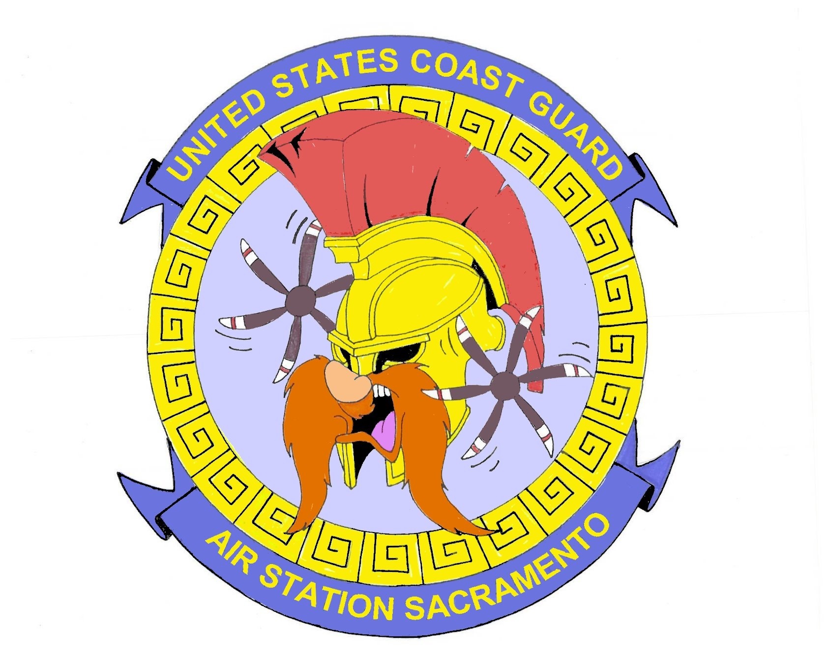 Coast Guard Air Station Sacramento Unit Patch