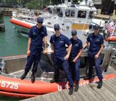 crew on dock