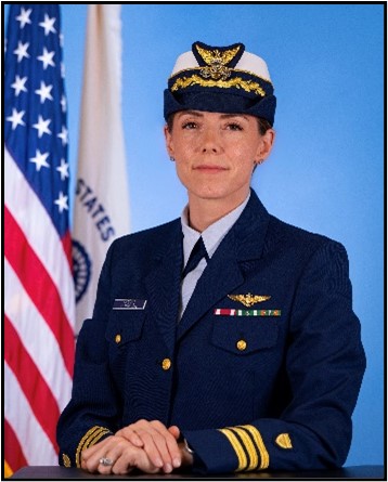 Air Station Port Angeles Commanding Officer Photo - CDR Kelly Higgins