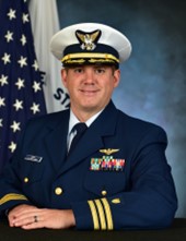 Air Station Port Angeles Executive Officer Photo - CDR Roger Barr
