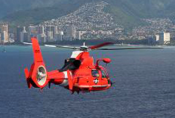 MH65 Helicopter from Air Station Barbers Point (ASBP)