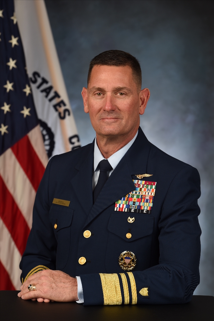 Official Portrait of Pacific Area Commander Vice Admiral Joseph R. Buzzella