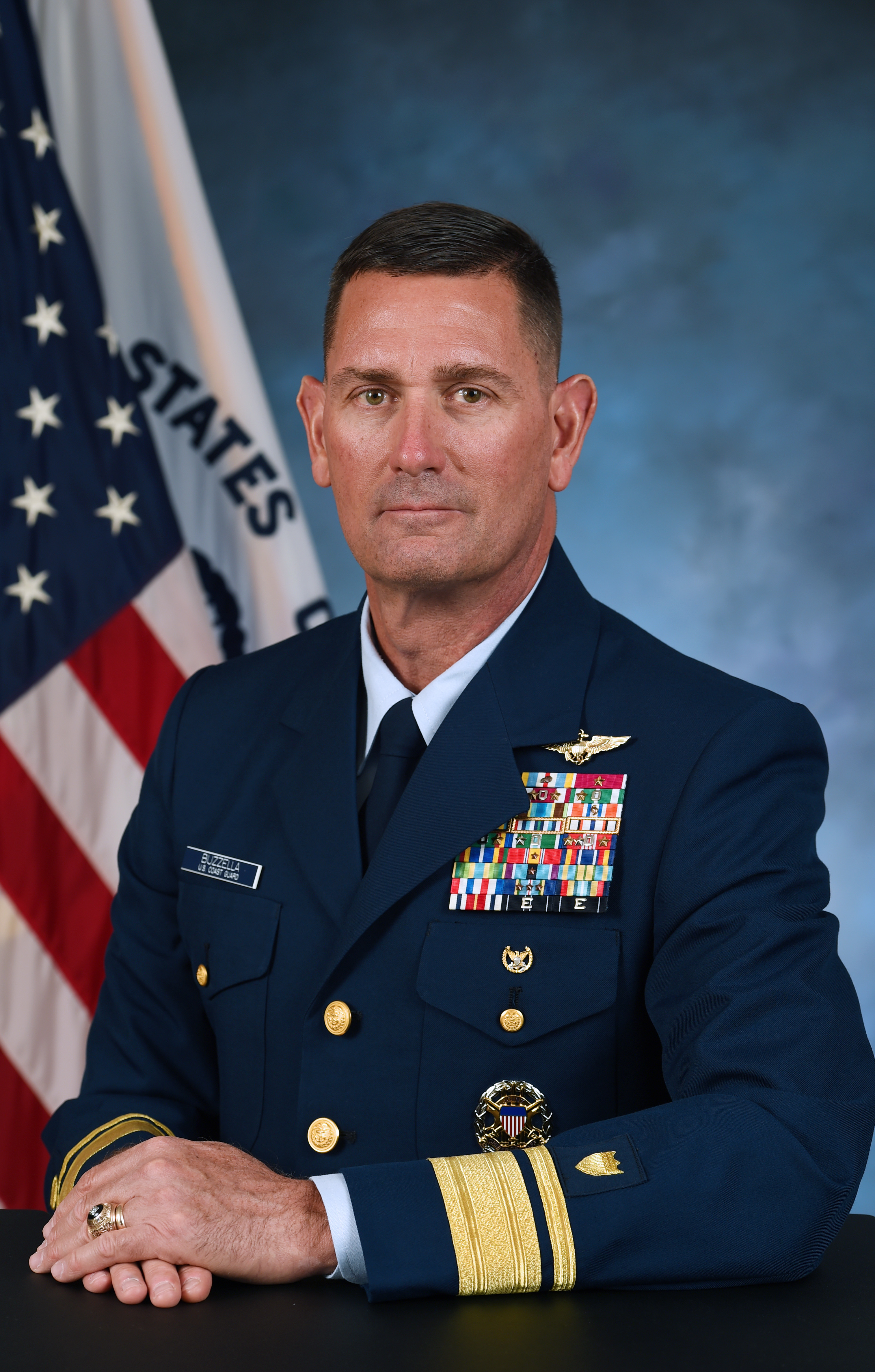 Acting PACAREA Commander - Rear Admiral Joseph (Joe) R. Buzzella Official Portrait