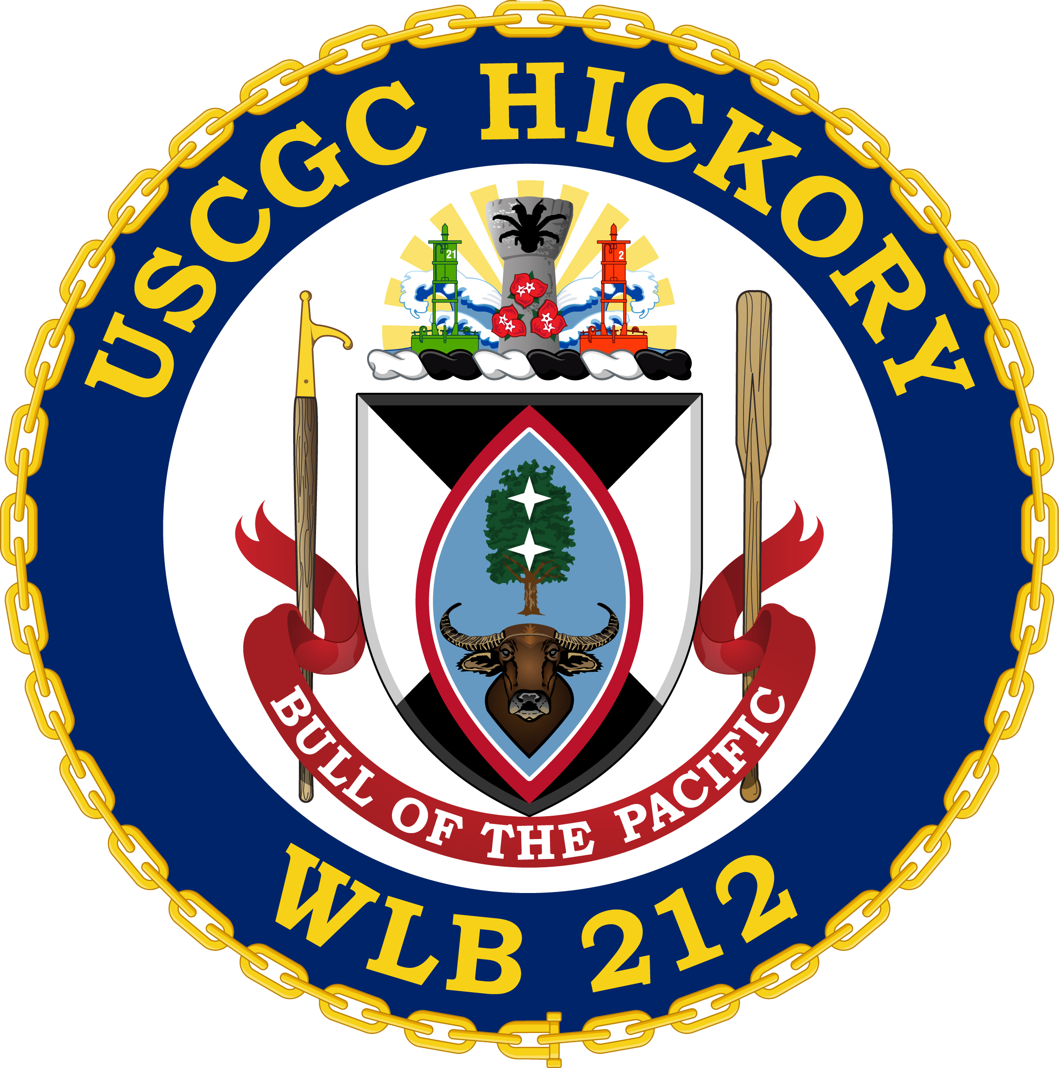 CGC HICKORY (WLB 212) Welcome Aboard