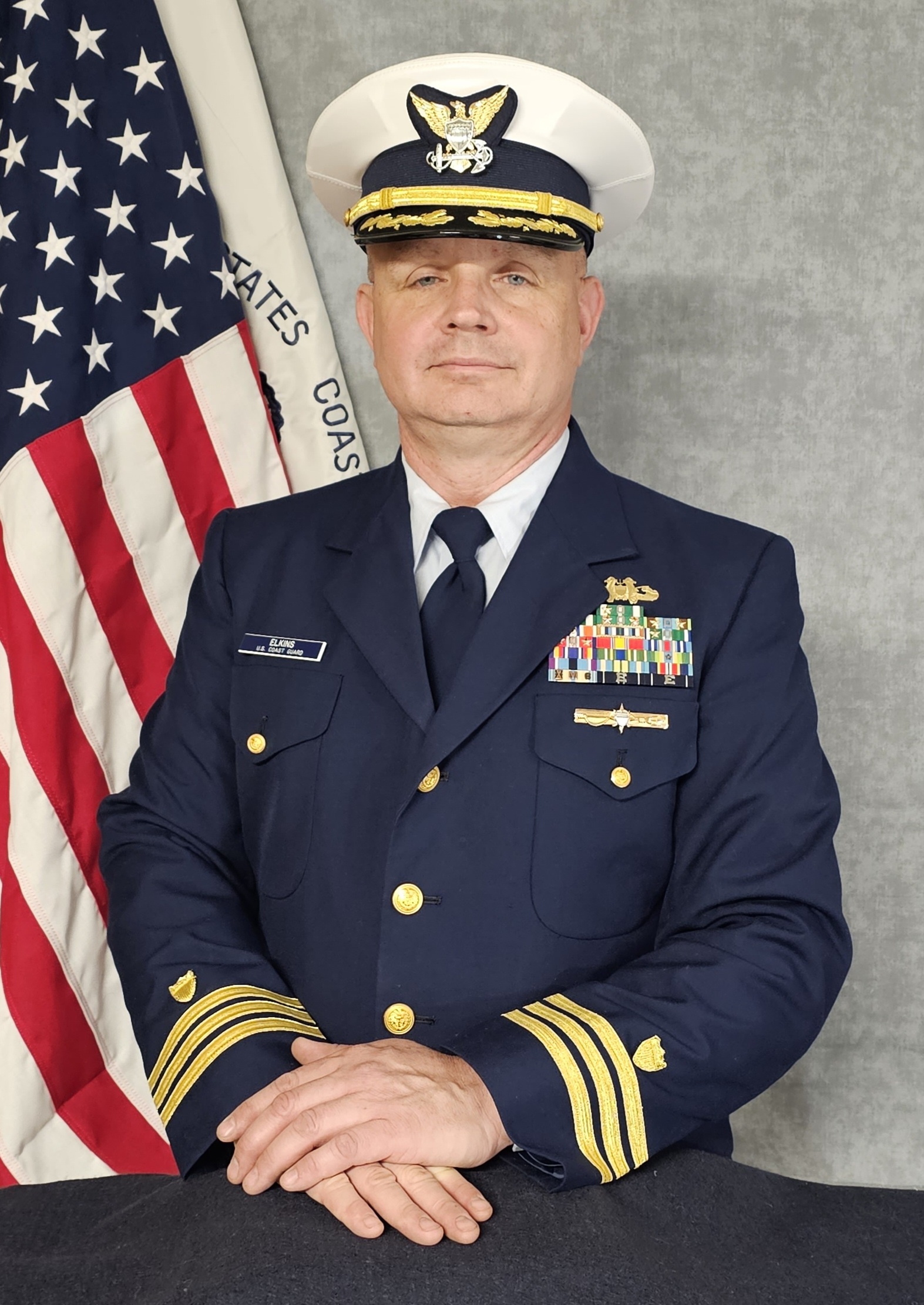 Port Security Unit 305 Command Officer Photo - Commander John C. Elkins Port Security Unit 305 Command Officer Photo - Commander John C. Elkins